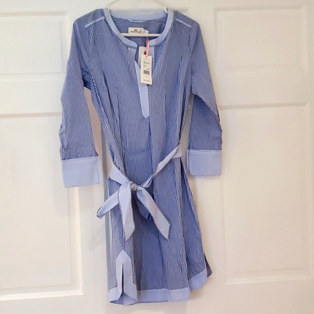 Vineyard Vines Stripped Tunic Dress